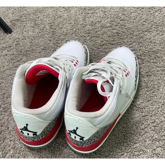 Air Jordan 3 Retro “Cardinal Red” - Picture 4 of 5
